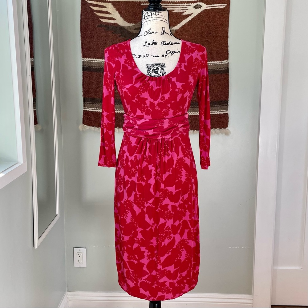 ❤️Boden💘Soft Jersey Floral Midi Dress